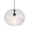 Besa Lighting Geno Cord Pendant, Vapor Clear, Black Finish, 1x7W LED Filament 1JT-GENOCL-EDIL-BK - alternate 1